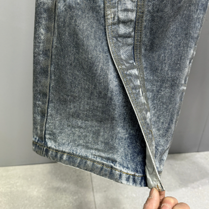 VINTAGE GANGSTER WIDE-LEG PANTS I-0150