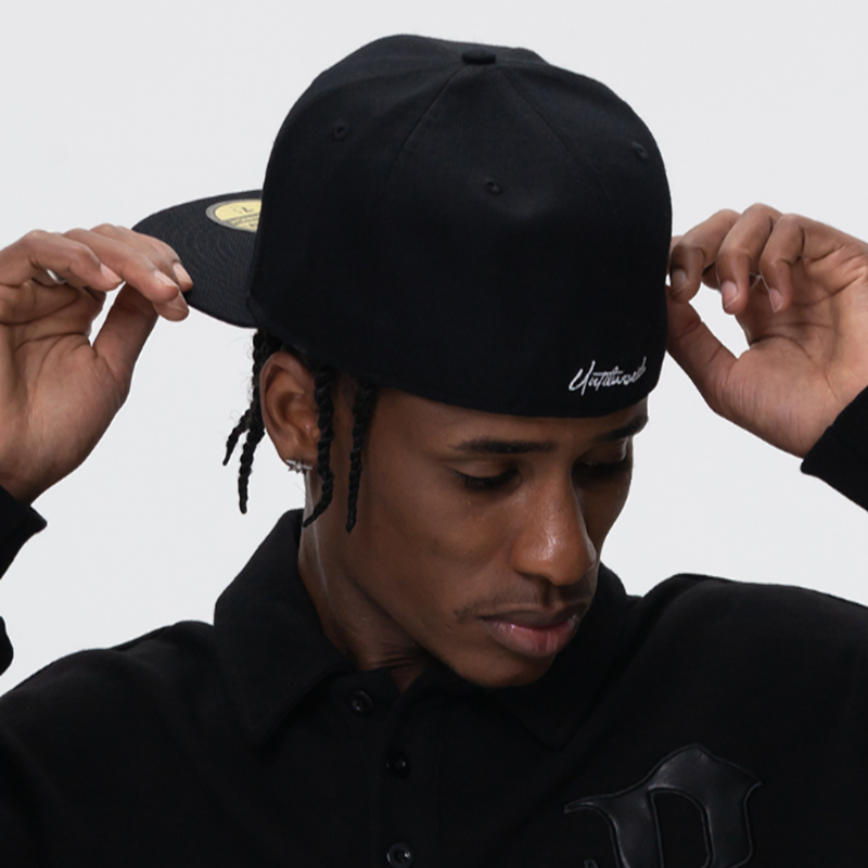 VINTAGE HIP HOP WOOL CAP I-0006