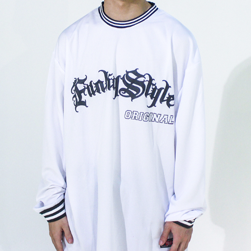 FUNKY CHICANO HIP HOP LONG SLEEVE TEE I-0109