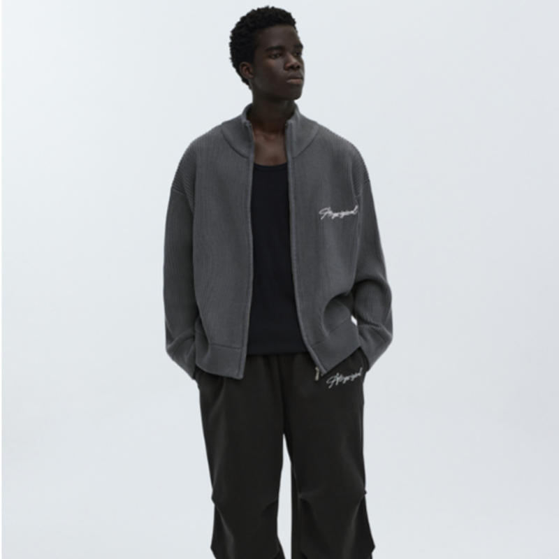 EMBROIDERED FLORAL CARDIGAN I-0091