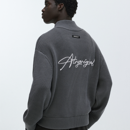 EMBROIDERED FLORAL CARDIGAN I-0091