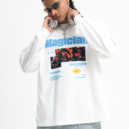 UNISEX COZY COTTON LONG SLEEVE TEE I-0158