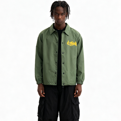 RETRO HIP-HOP COACH JACKET I-0107
