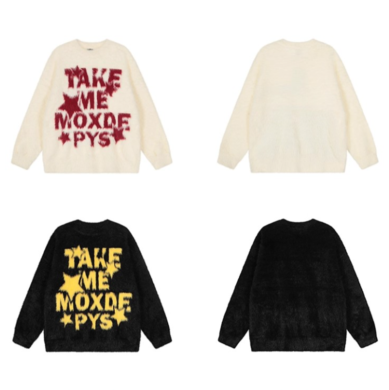 RETRO KNIT SWEATER I-0180