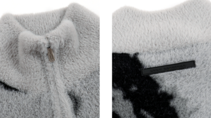 RETRO GRADIENT CARDIGAN JACKET