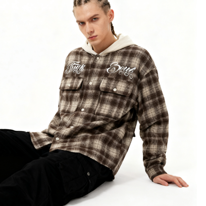 FUNKY BBOY HOODED SHIRT I-0175