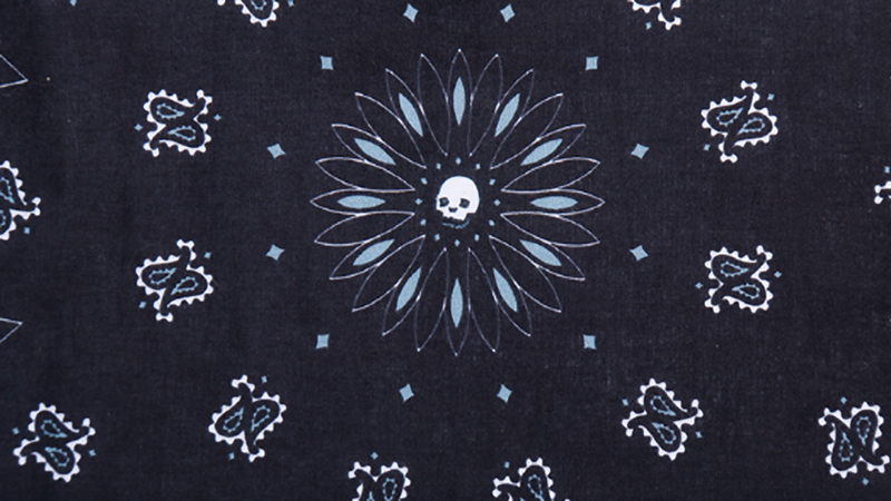 FLORAL BANDANA SCARF I-0008