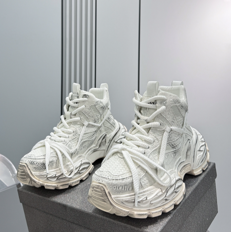 HIGH-TOP THICK SOLE SNEAKERS I-0146