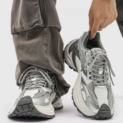 RETRO BREATHABLE JOGGING SHOES I-0225