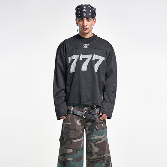 HIPSTER SKELETON HOCKEY SHIRT I-0020