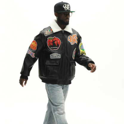 HEAVY DUTY EMBROIDERED JACKET I-0181