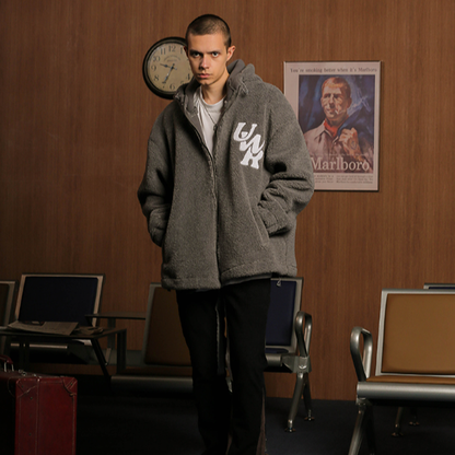 HOODED FLEECE JACKET I-0007