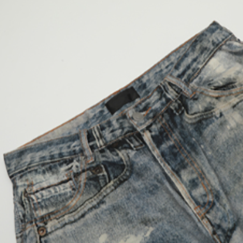3D INK SPLASH JEANS I-0027