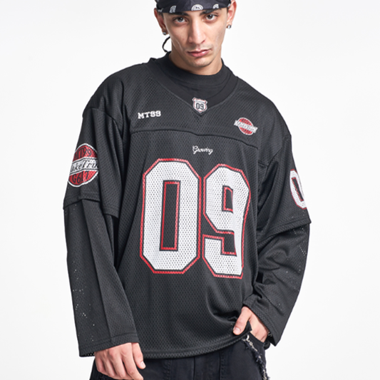 NUMBERED SPORTS HOCKEY SHIRT I-0024