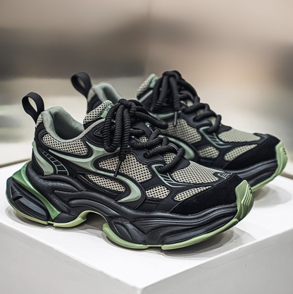 MESH HEIGHTENING SPORTS SHOES I-0216