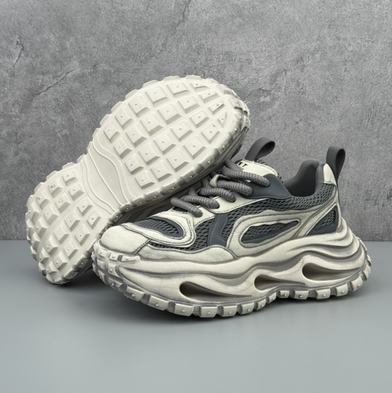 RETRO THICK SOLE SNEAKERS I-0230