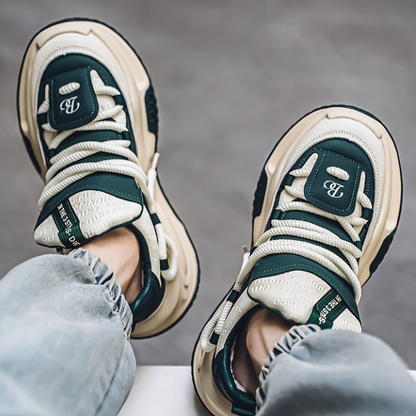 STYLISH THICK-BOTTOM SNEAKERS I-0207