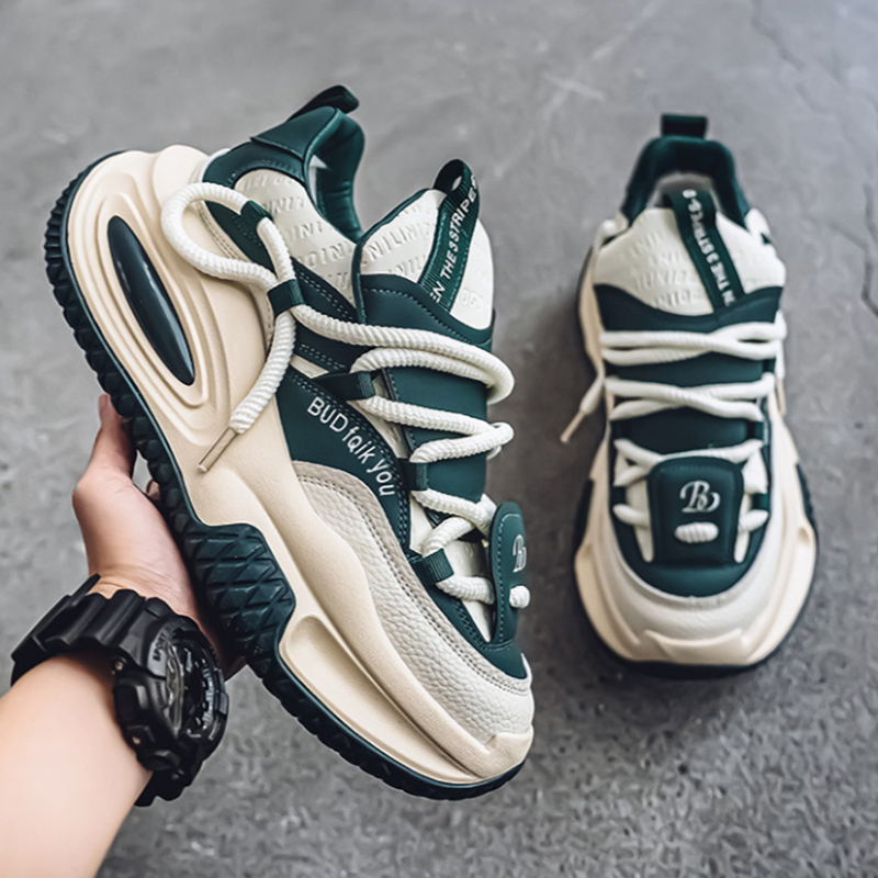 STYLISH THICK-BOTTOM SNEAKERS I-0207