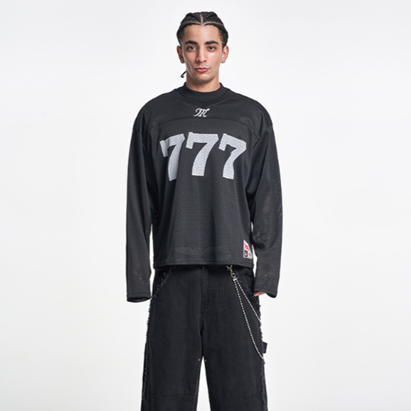 HIPSTER SKELETON HOCKEY SHIRT I-0020