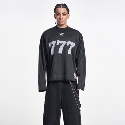 HIPSTER SKELETON HOCKEY SHIRT I-0020