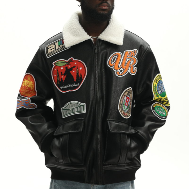 HEAVY DUTY EMBROIDERED JACKET I-0181