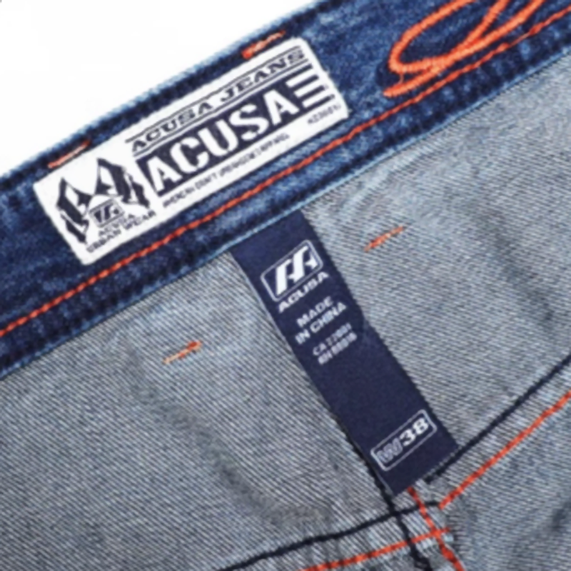 MID-RISE DURABLE DENIM PANTS I-0130