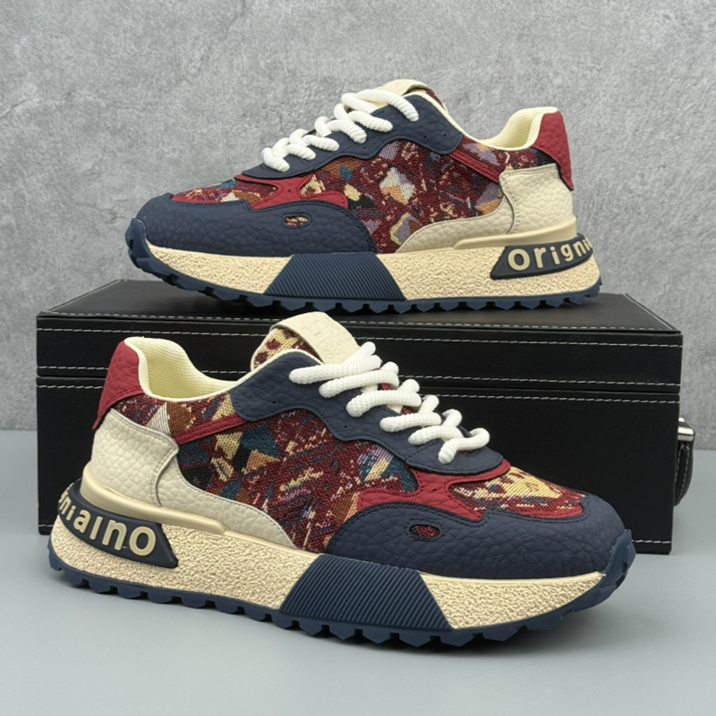 CASUAL SPLICING SNEAKERS I-0236