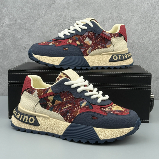 CASUAL SPLICING SNEAKERS I-0236