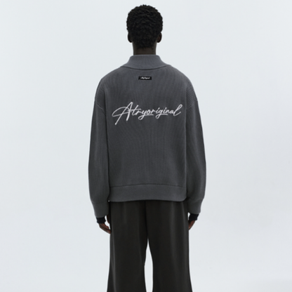 EMBROIDERED FLORAL CARDIGAN I-0091