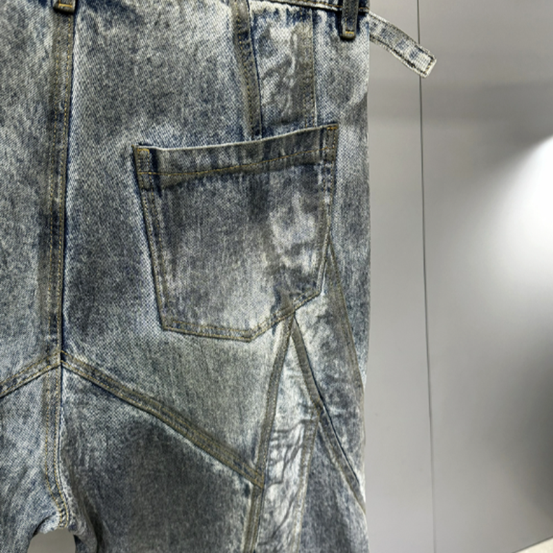 VINTAGE GANGSTER WIDE-LEG PANTS I-0150