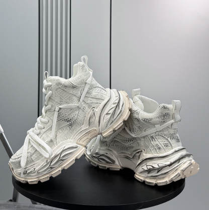 HIGH-TOP THICK SOLE SNEAKERS I-0146