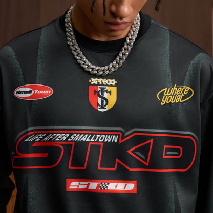 VINTAGE BIKER LONG SLEEVE TEE I-0052