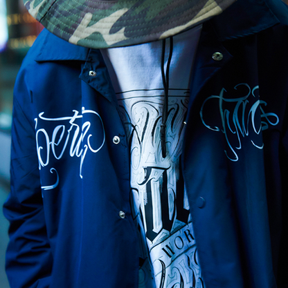 RETRO HIP-HOP COACH JACKET I-0113