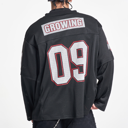NUMBERED SPORTS HOCKEY SHIRT I-0024
