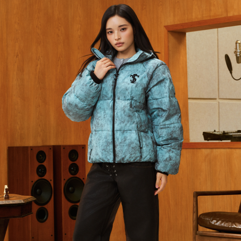 RETRO TIE-DYE HOODIE JACKET I-0141