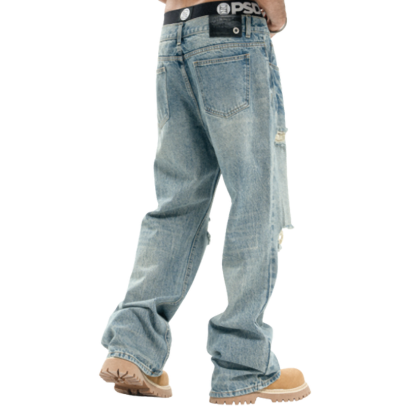 VINTAGE DISTRESSED JEANS I-0017