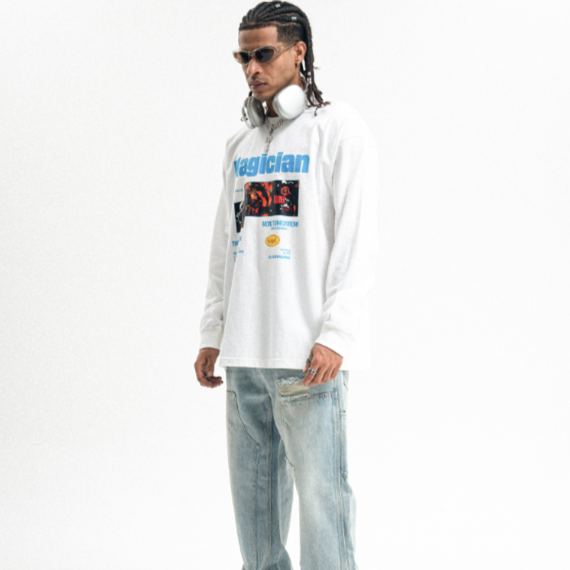 UNISEX COZY COTTON LONG SLEEVE TEE I-0158