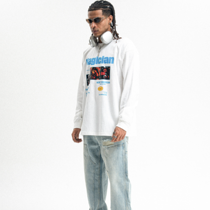 UNISEX COZY COTTON LONG SLEEVE TEE I-0158