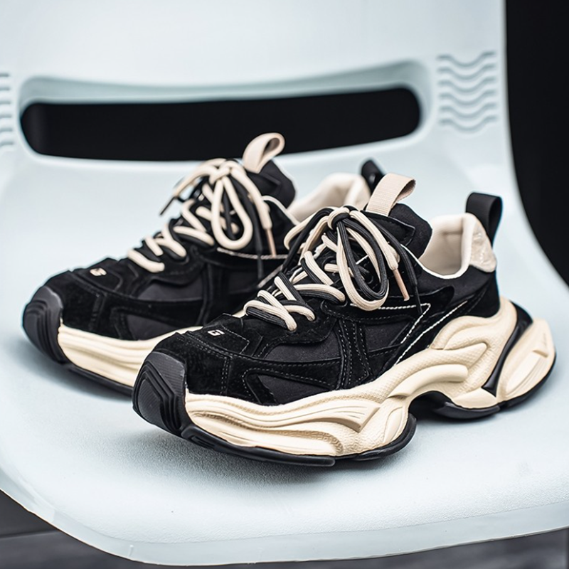 RETRO LUXE CASUAL SNEAKERS I-0217