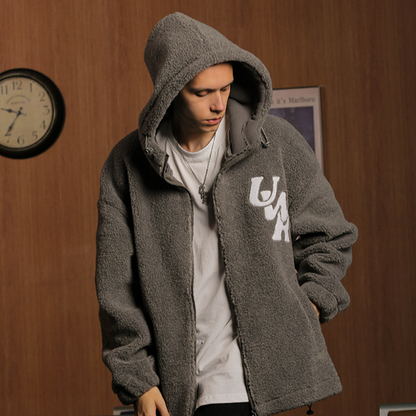 HOODED FLEECE JACKET I-0007