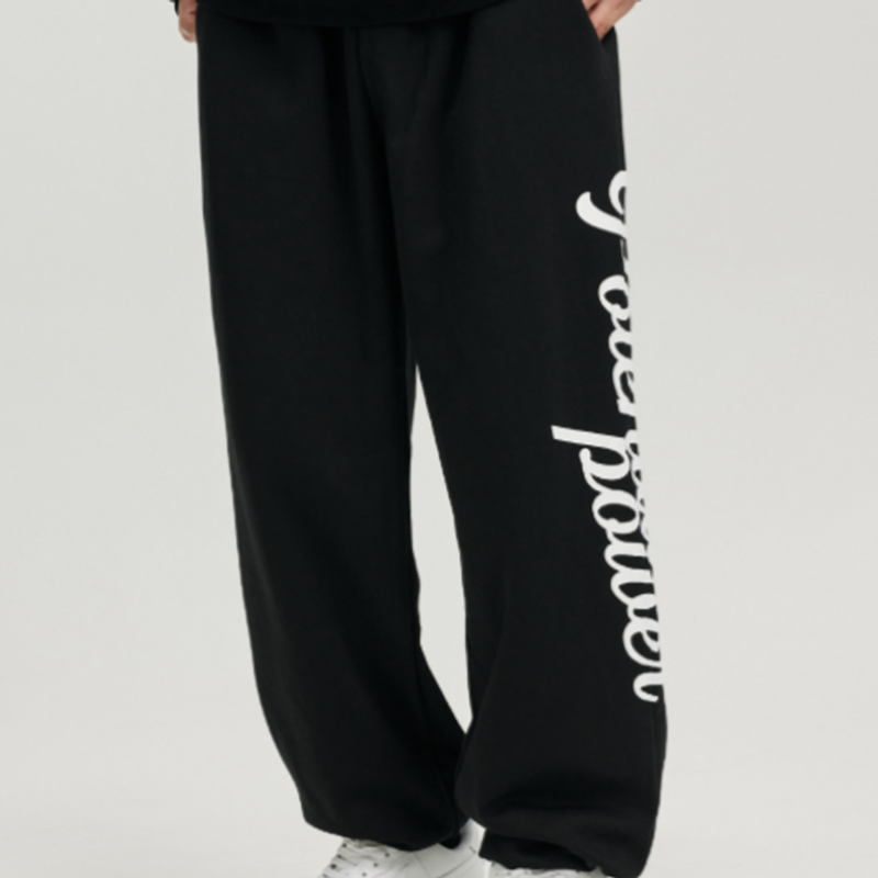 CASUAL GRAPHIC SWEATPANTS I-0081