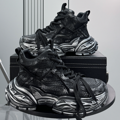 HIGH-TOP THICK SOLE SNEAKERS I-0146