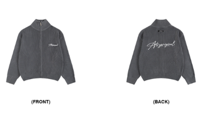 EMBROIDERED FLORAL CARDIGAN I-0091