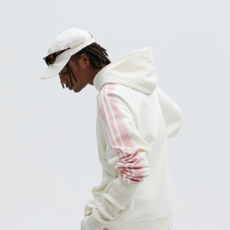 COLOR CLASH HOODIE JACKET I-0067