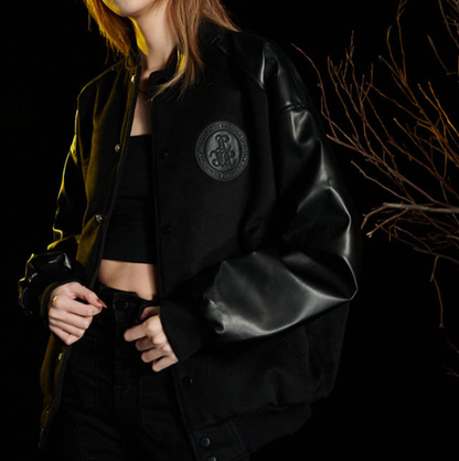 TWEED BIKER JACKET I-0056