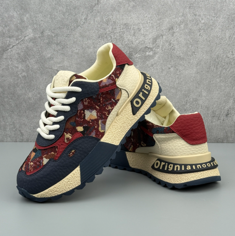 CASUAL SPLICING SNEAKERS I-0236