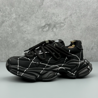 THICK SOLE SPORTS SNEAKERS I-0200