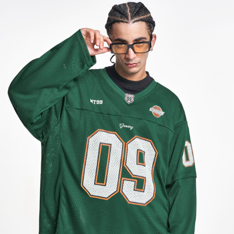 NUMBERED SPORTS HOCKEY SHIRT I-0024