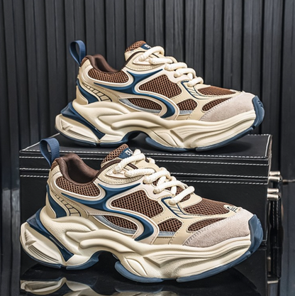 MESH HEIGHTENING SPORTS SHOES I-0216