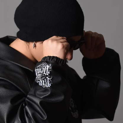 CHICANO EMBROIDERED COACH JACKET I-0164